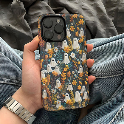 Funda para iPhone con diseño de jardín embrujado