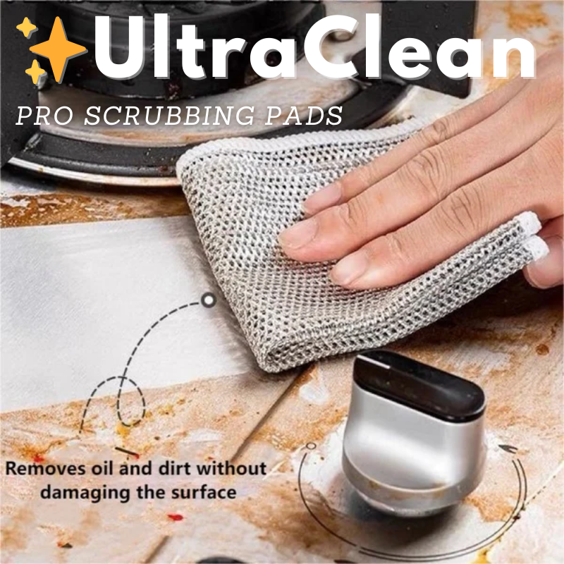 ✨ UltraClean Pro Scrub Pads